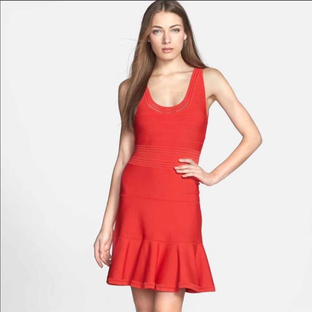 'Perry' Flared Knit Dress DIANE VON FURSTENBERG